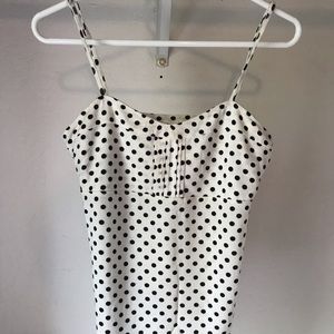 Polka dot tank